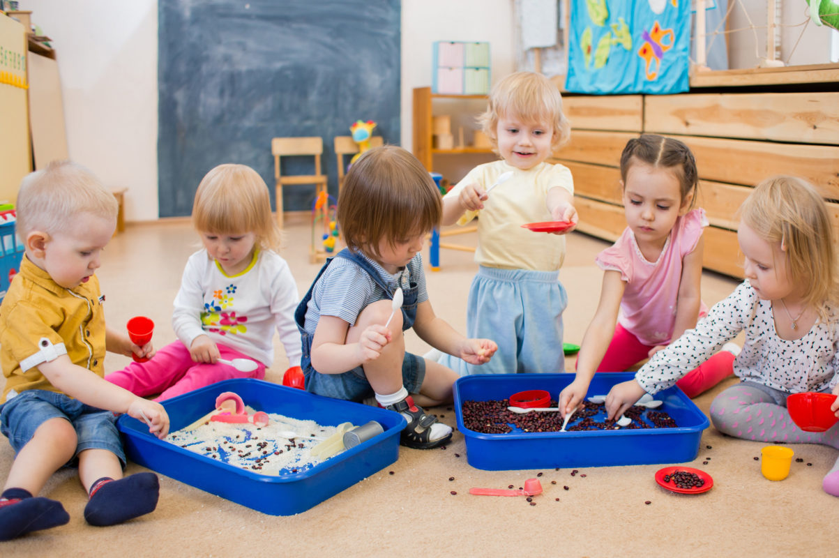 Early Years children playing