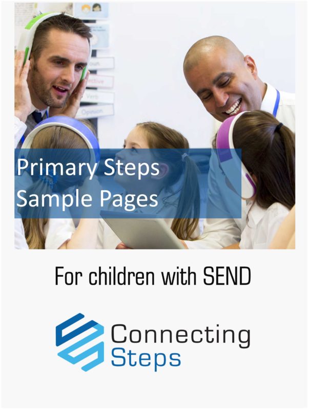 Primary Steps sample pages for children with SEND