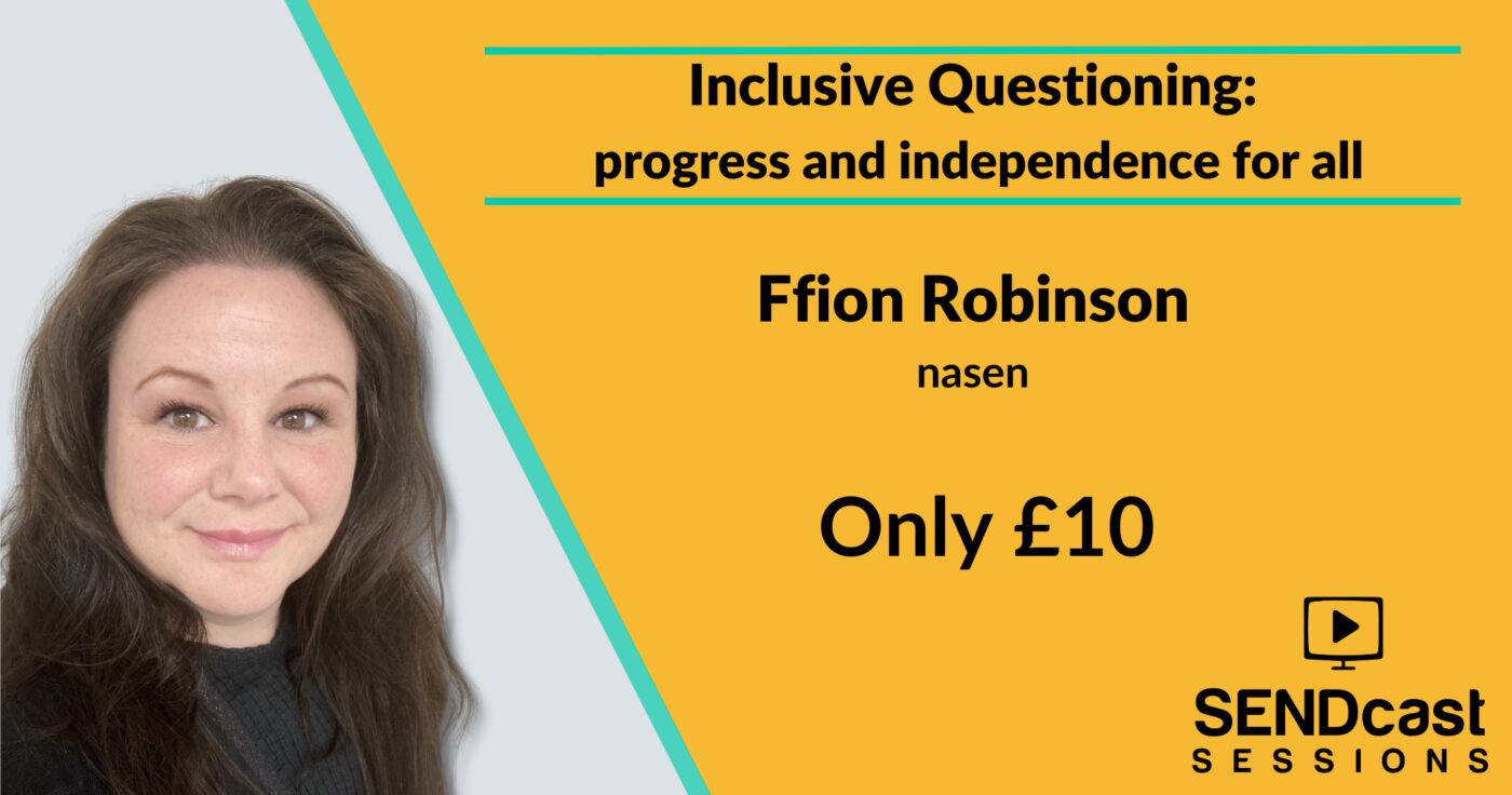 Inclusive questioning by Ffion Robinson