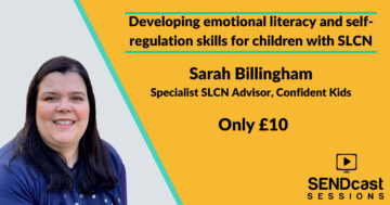 Developing emotional literacy and self regulation skills with Sarah Billingham